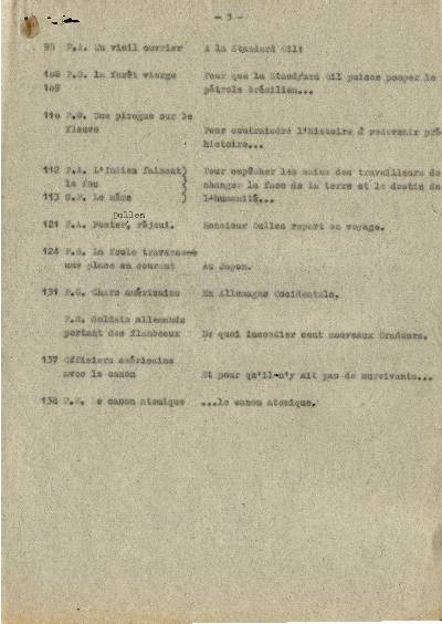 continuiteitsrapport, titellijst, aantekeningen<br />Das Lied der Ströme